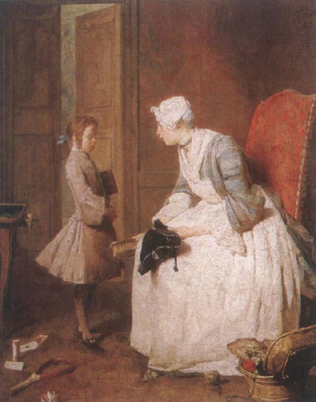 Jean Baptiste Simeon Chardin The Govemess Germany oil painting art
